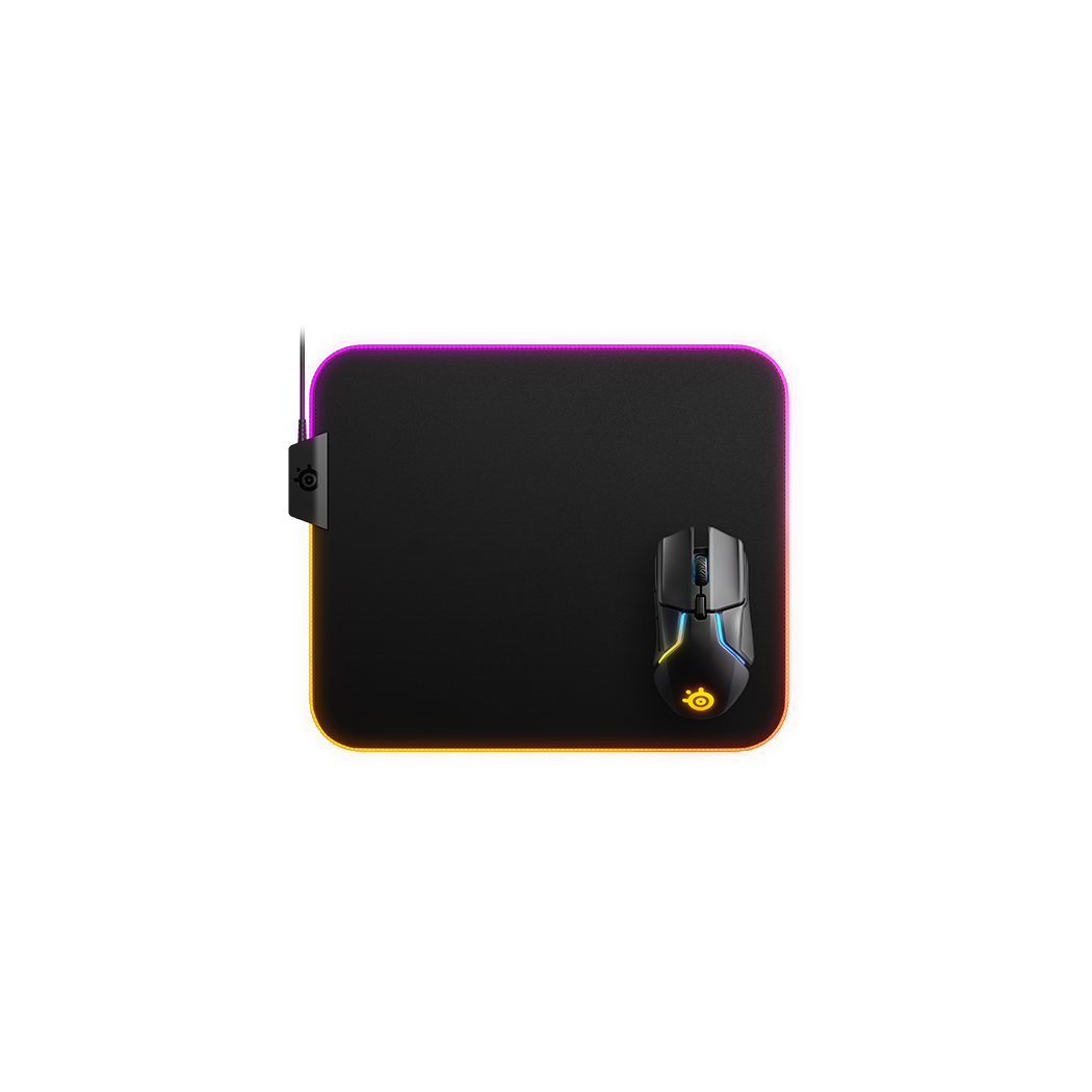 SteelSeries QCK Prism RGB Micro Woven Cloth Mousepad