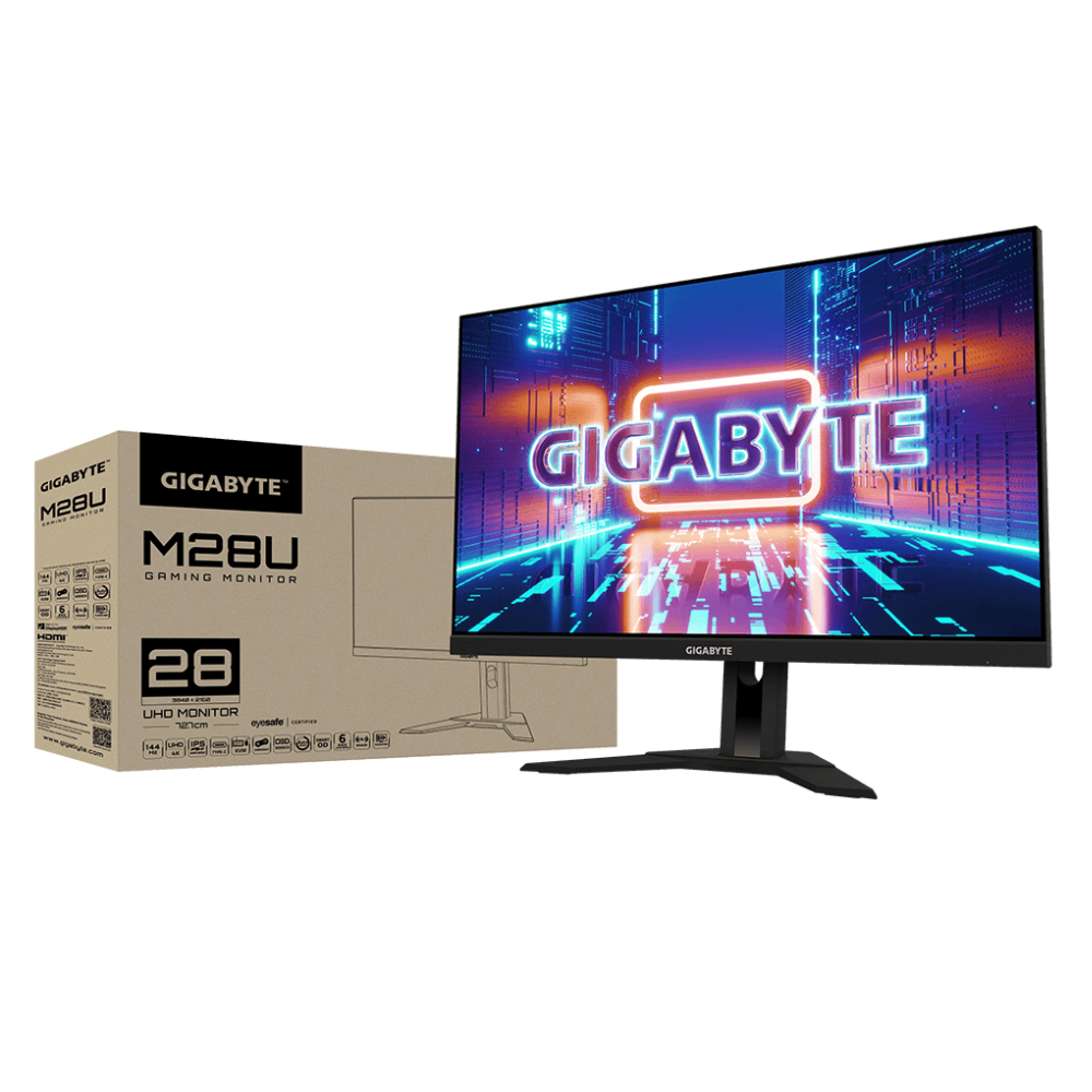 Gigabyte M28U 28" SS IPS UHD Monitor 144Hz 1MS