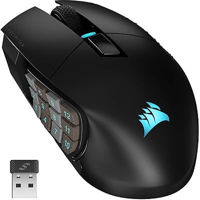 Corsair SCIMITAR Elite Wireless MMO Gaming Mouse