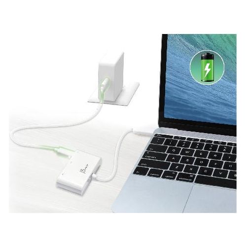 J5create JCA378 USB-C to VGA & USB 3.0 with Power Delivery