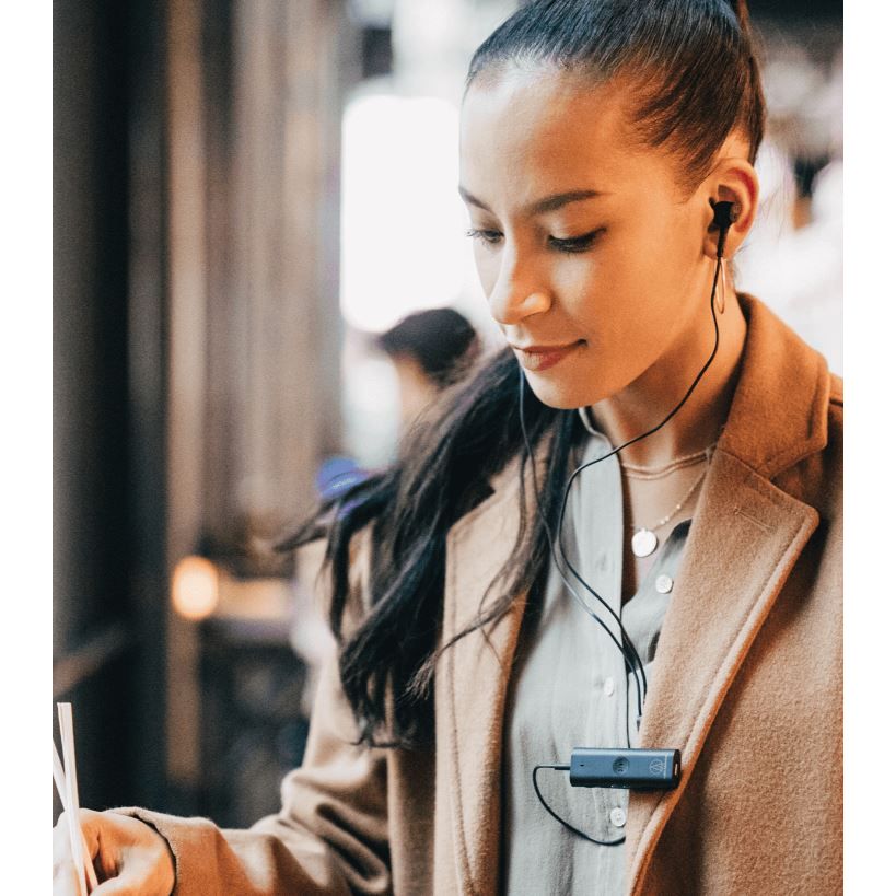Audio Technica ATH-ANC100BT Wireless Noise Cancelling Earbuds