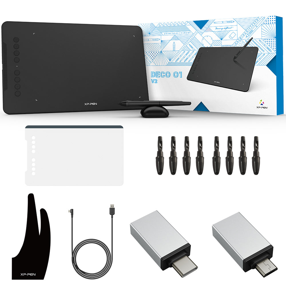 XP-Pen Deco 01 V2 Drawing Tablet