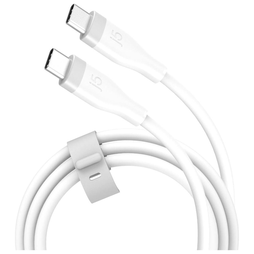 J5Create JUCX17 USB-C 60W Liquid Silicone Fast Charging Cable 1m