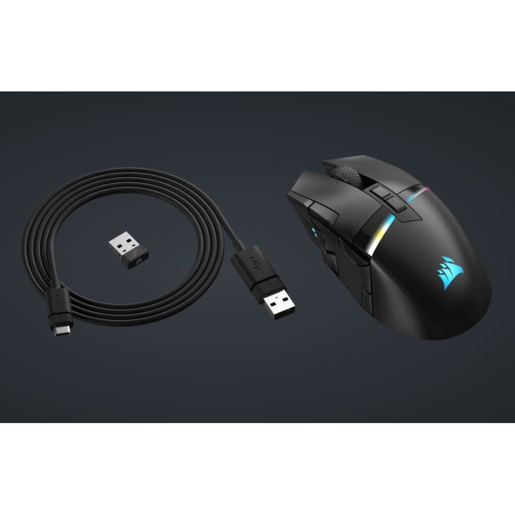 Corsair DARKSTAR Wireless RGB MMO Gaming Mouse