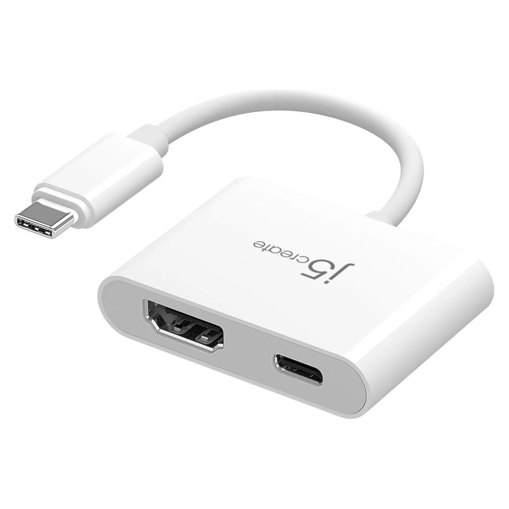 J5Create JCA152 USB-C to 4K HDMI Adapter with Power Delivery