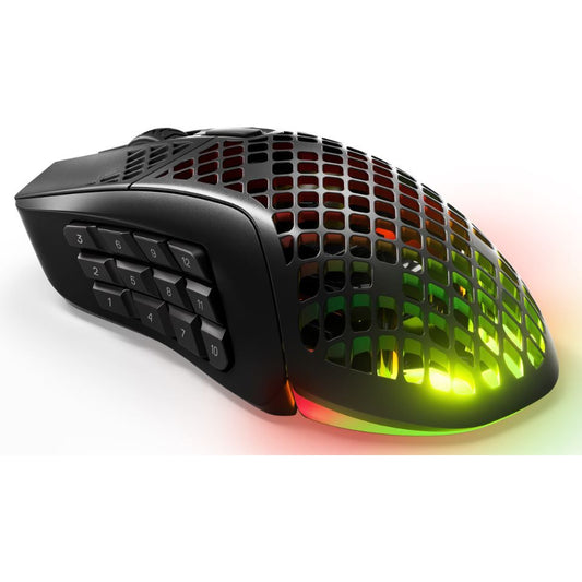 SteelSeries Aerox 9 Wireless Lightweight MMO/MOBA Gaming Mouse