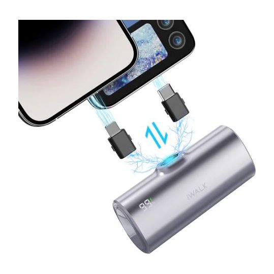 IWALK LinkPod X 5000MaH 2-in-1 Chargeable Dock Powerbank