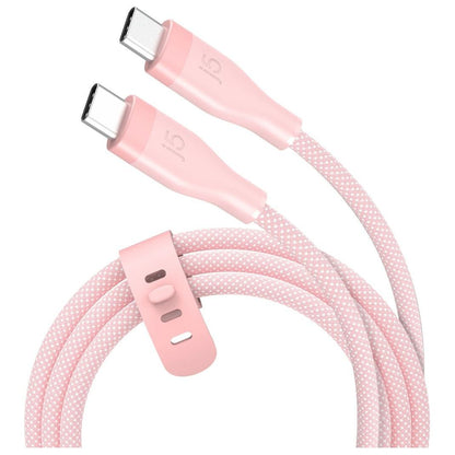 J5Create JUCX18L18 USB-C 60W Ultra-Soft Double Braided Fast Charging Cable 1.8m