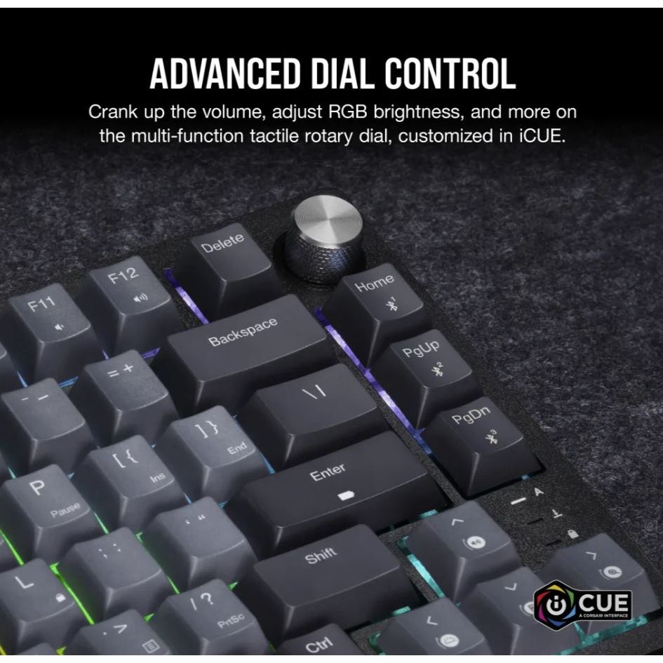 Corsair K65 Plus Wireless 75% RGB Mechanical Gaming Keyboard