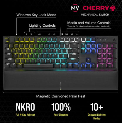 Corsair K60 RGB Pro SE Mechanical Gaming Keyboard