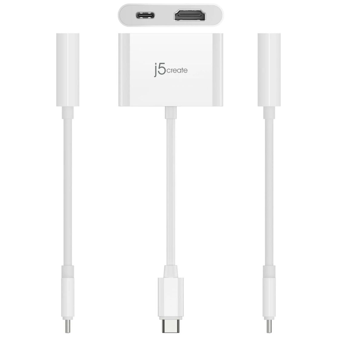 J5Create JCA152 USB-C to 4K HDMI Adapter with Power Delivery