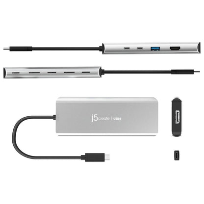 J5Create JCD401 USB4 Dual 4K Multi-Port Hub