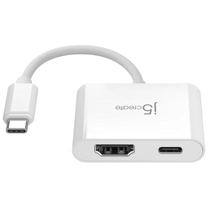 J5Create JCA152 USB-C to 4K HDMI Adapter with Power Delivery